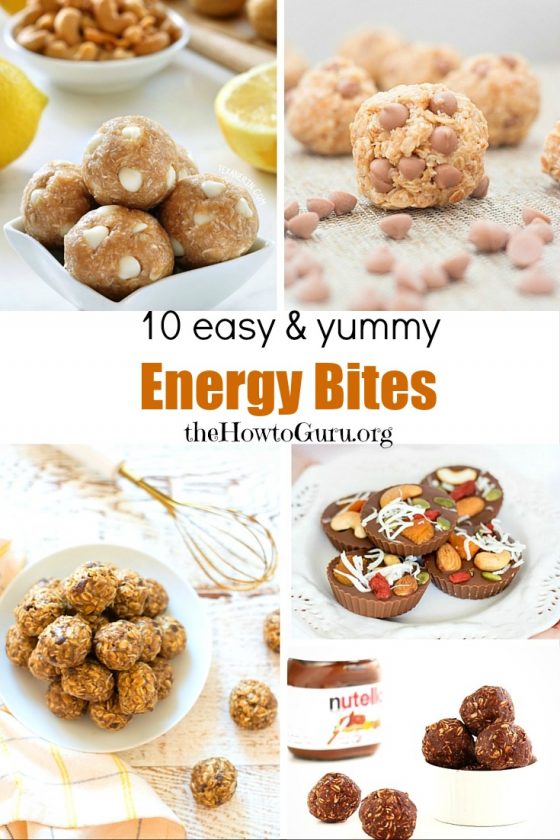 31 DAYS OF DELICIOUS EASY RECIPES FOR BUSY WIVES: ENERGY BITES (DAY 1) by The How-To Guru